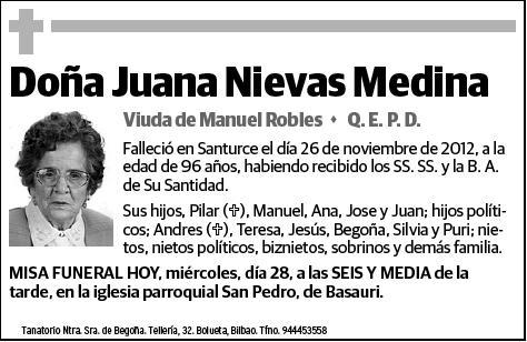 NIEVAS MEDINA,JUANA