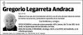 LEGARRETA ANDRACA,GREGORIO