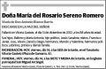SERENO ROMERO,MARIA DEL ROSARIO