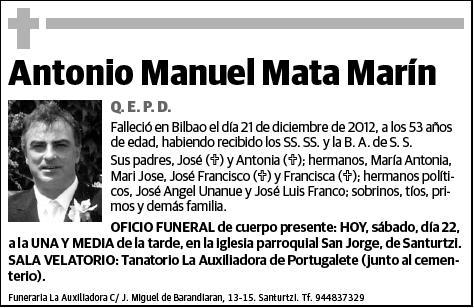 MATA MARIN,ANTONIO