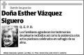 VAZQUEZ SIGUERO,ESTHER