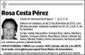 COSTA PEREZ,ROSA