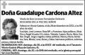 CARDONA ALTEZ,GUADALUPE