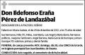 ERAÑA PEREZ DE LANDAZABAL,ILDEFONSO