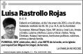 RASTROLLO ROJAS,LUISA