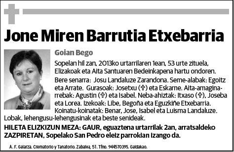 BARRUTIA ETXEBARRIA,JONE MIREN