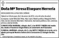 ETXEPARE HERRERIA,Mª TERESA