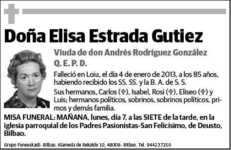 ESTRADA GUTIEZ,ELISA