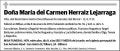 HERRAIZ LEJARRAGA,MARIA DEL CARMEN