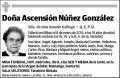 NUÑEZ GONZALEZ,ASCENSION