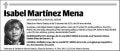 MARTINEZ MENA,ISABEL