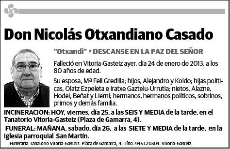 OTXANDIANO CASADO,NICOLAS
