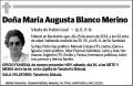 BLANCO MERINO,MARIA AUGUSTA