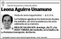 AGUIRRE UNAMUNO,LEONA