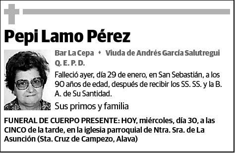 LAMO PEREZ,PEPI