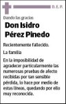 PEREZ PINEDO,ISIDRO