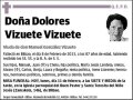 VIZUETE VIZUETE,DOLORES