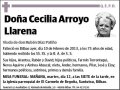 ARROYO LLARENA,CECILIA