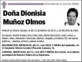 MUÑOZ OLMOS,DIONISIA