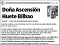 HUETE BILBAO,ASCENSION