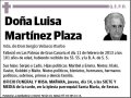 MARTINEZ PLAZA,LUISA