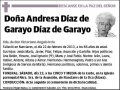 DIAZ DE GARAYO DIAZ DE GARAYO,ANDRESA