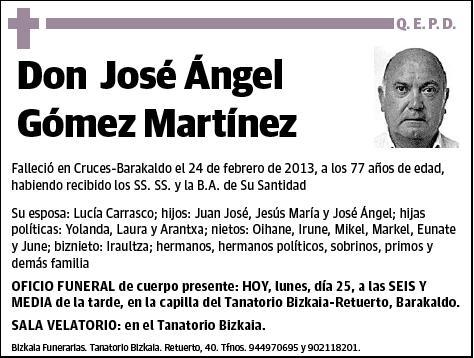 GOMEZ MARTINEZ,JOSE