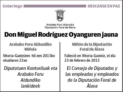RODRIGUEZ OYANGUREN,MIGUEL