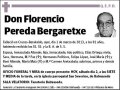 PEREDA BERGARETXE,FLORENCIO
