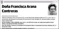 ARANA CONTRERAS,FRANCISCA