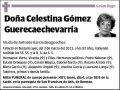 GOMEZ GUERECAECHEVARRIA,CELESTINA