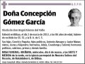 GOMEZ GARCIA,CONCEPCION