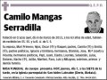 MANGAS SERRADILLA,CAMILO