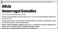ANSORREGUI GONZALEZ,ALICIA