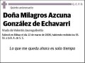 AZCUNA GONZALEZ DE ECHAVARRI,MILAGROS