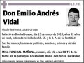 ANDRES VIDAL,EMILIO