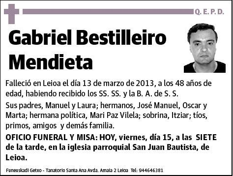 BESTILLEIRO MENDIETA,GABRIEL
