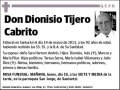 TIJERO CABRITO,DIONISIO