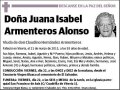 ARMENTEROS ALONSO,JUANA ISABEL