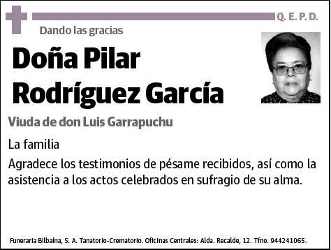 RODRIGUEZ GARCIA,PILAR