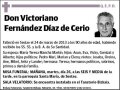 FERNANDEZ DIAZ DE CERIO,VICTORIANO