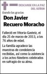 RECUERO MORACHO,JAVIER