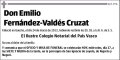 FERNANDEZ-VALDES CRUZAT,EMILIO
