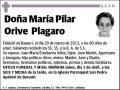 ORIVE PLAGARO,MARIA PILAR