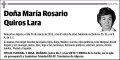 QUIROS LARA,MARIA ROSARIO