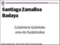 ZAMALLOA BADAYA,SANTIAGA