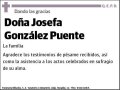 GONZALEZ PUENTE,JOSEFA