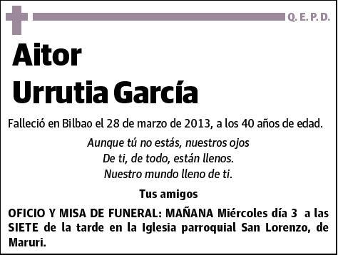 URRUTIA GARCIA,AITOR