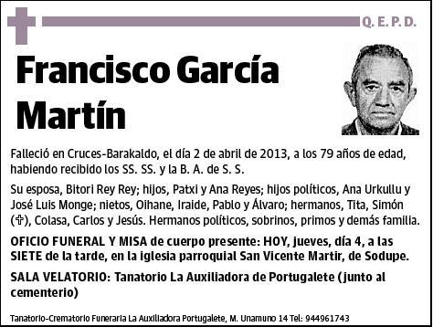 GARCIA MARTIN,FRANCISCO