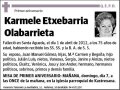 ETXEBARRIA OLABARRIETA,KARMELE